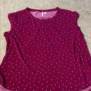 Elle Sleeveless Blouse - Deep Pink
